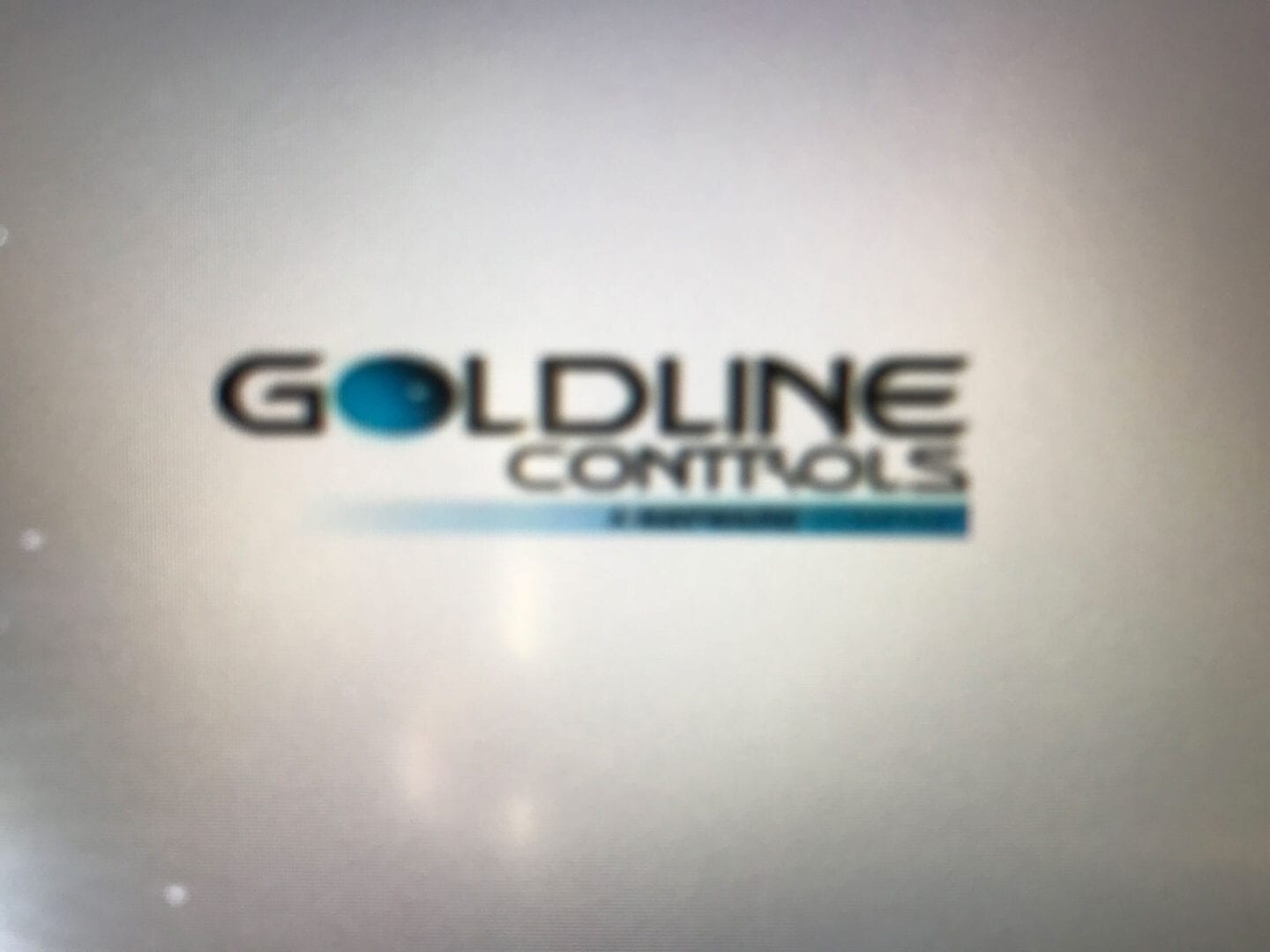 A picture of the logo for goldline controls.