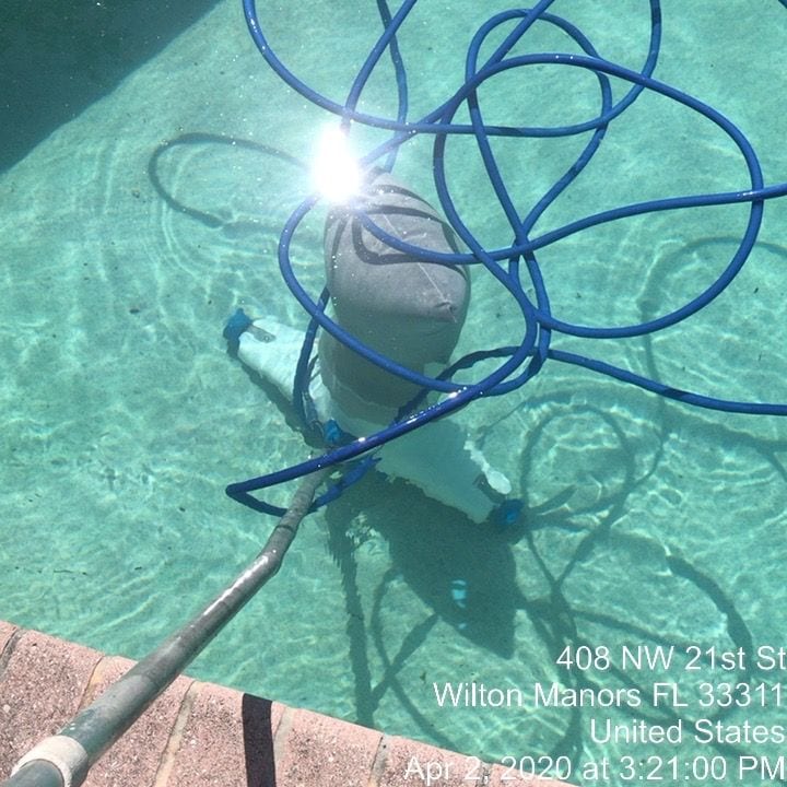 Vacuuming a Pool